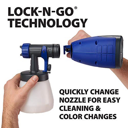 HomeRight Quick Finish HVLP Paint Sprayer for Crafts and DIY Projects - size: QuickFinish