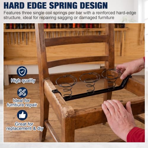 21 Inch Upholstery Chair Springs 2 Pack Heavy Duty Seat Spring Replacement
