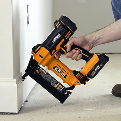 Freeman 20V Cordless 3-in-1 Nailer – 1300 Shots/Charge | PE20VT31618 - style: Tool Only