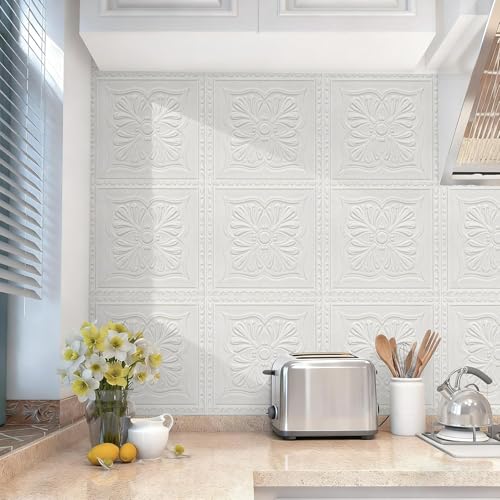 Ceiling Tiles Peel and Stick, 32 Pcs Ceiling Tiles Foam - color: Floral, size: 32 PCS