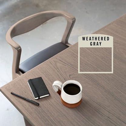 Varathane Premium Fast Dry Weathered Gray Wood Stain - color: Weathered Gray, size: 1 Quart (Pack of 1)