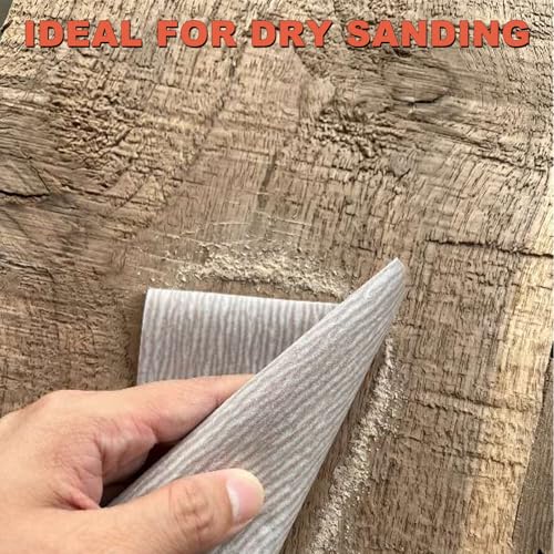 Aluminum Oxide Sandpaper Sheets 9x11, 120-600 Assorted Grit 24 Pack