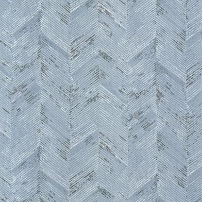 VaryPaper 32"x354" Light Blue Herringbone Peel and Stick Wallpaper Grasscloth Wallpaper for Bedroom Bathroom Waterproof Removable Self Adhesive Vinyl Faux Grass Cloth Contact Paper for Cabinets Desk - size: 32" x 354"