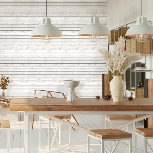 Commomy 3D Faux Wood Wall Stickers Peel and Stick 10 Pcs 11.8" x 11.8" - color: Wood-AQ