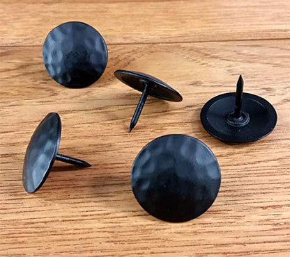 1 1/4 Inch Diameter Clavos, 10 Pack of Premium Clavos, Black Powder Coat Finish - size: 1 1/4 Inch (Pack of 10)