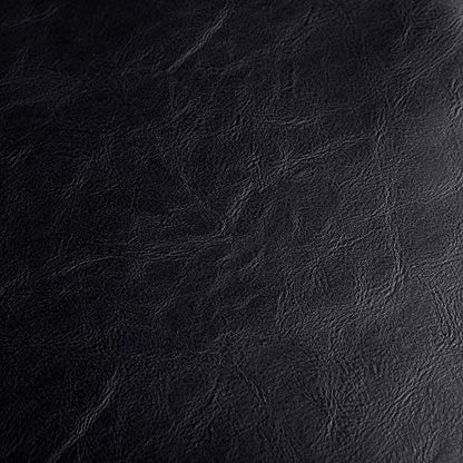 Premium Faux Leather Upholstery Fabric 1.2mm Thickness，Waterproof Upholstery Leather Distressed Bark Fabric 10 Yards Roll(Black,Shipped as a 360"x54" Roll) - color: Black, size: 360"x54"
