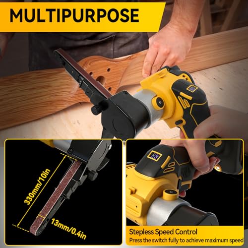 Brushless Cordless Belt Sander for DeW-alt 20V MAX(No Battery)