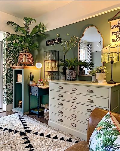 Dimoon 78.7''x17.7'' Green Peel and Stick Wallpaper Contact Paper Modern Self Adhesive Wall Paper Removable Renter Friendly Textured Solid Color Shelf Cabinet Vinyl Roll (78.7''x17.7'',Dark Green) - color: Dark Green, size: 17.7" x 78.7"