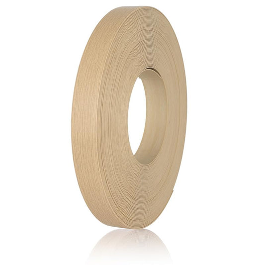 Light Beige Wood Grain Edge Banding, 15/16" x 200ft PVC Edge Banding Tape, 1mm Thick Wood Veneer Edging Bulk Roll for Full Cabinets, Wardrobes & Large Carpentry - color: Light Beige, size: 15/16 inch X 200 ft