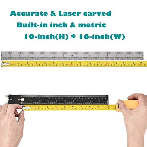 Cabinet Handle Jig, Template Tool for Hardware Installation Hole Drilling
