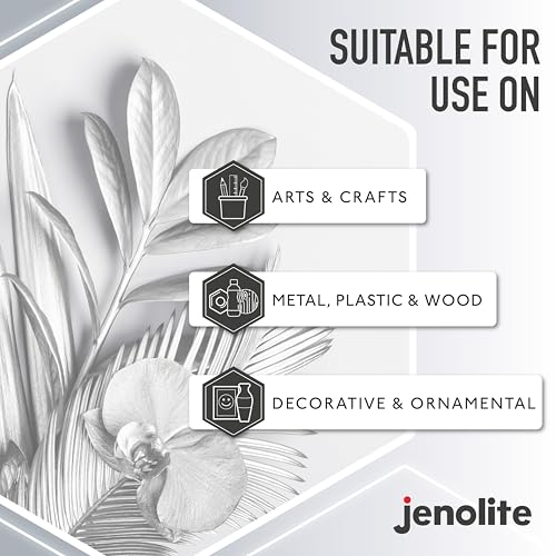 JENOLITE Directorust Metallic Finish Aerosol, Silver 1x13.5oz - color: Silver