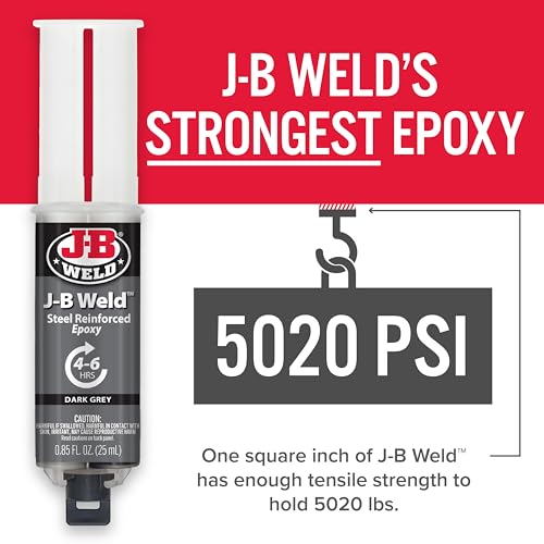 J-B Weld 50165 25ml Epoxy Syringe, Plain - size: 25ml - 1 Pack