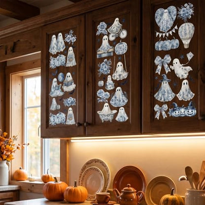 Rub on Transfers for Furniture DIY Crafts Chinoiserie Halloween - color: Chinoiserie Halloween