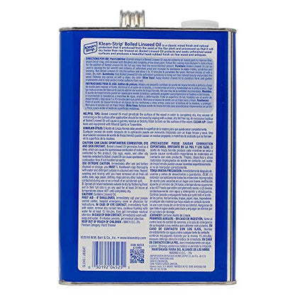 GLO45 Boiled Linseed Oil, 1-Gallon