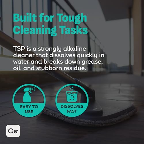 Coolinario Trisodium Phosphate TSP Cleaner (1 GAL-5.5 LB) Home & Industrial