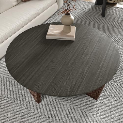 Black/Grey Wood Grain Contact Paper Counter Top Peel and Stick Waterproof - color: Black, size: 15.7" x 118"