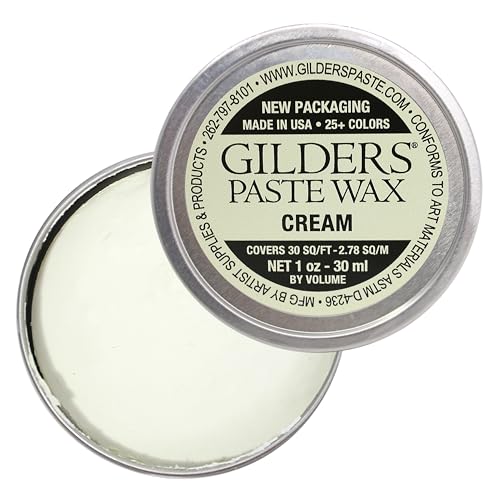 paste, Gilders paste wax 1 ounce canister, gilders wax paste 30 ml canister (CREAM)