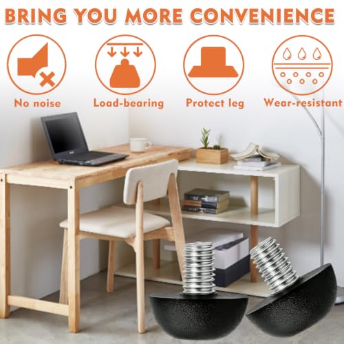 8-Piece 8mm x 1.25 M8 Portable Adjustable Furniture Leg Leveler - color: 8pcs