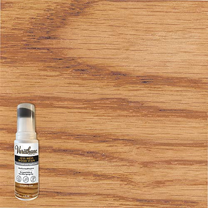 Varathane Less Mess Golden Oak Wood Stain & Applicator - color: Golden Oak, size: 4 Ounce (Pack of 1)