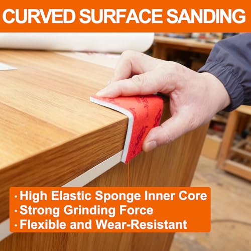 28 Pcs 3000 Grit Sanding Sponge,Ultra Fine Sandpaper,Soft Foam Hand Sander Block Wet Dry Sanding Pads for Automobile Wood Furniture Metal Drywall Polishing - style: 3000 Grit 28PCS