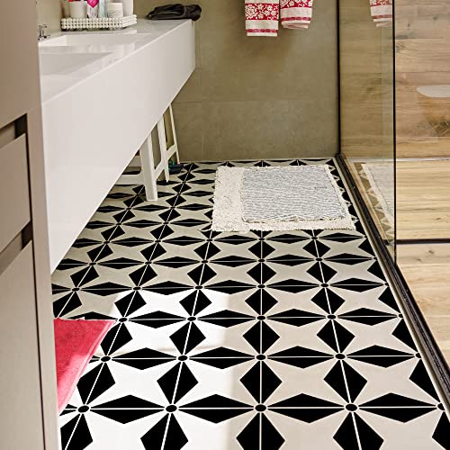 4 Pieces 8x8 Inch Reusable Template for Painting, Tile Stencils for Painting on Wood, Wall, Floor, Concrete Template for Patio, Large Stencils for Painting Floors - size: 8x8