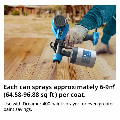 TILSWALL Water-Based Paint, White Pint, No Dilution Needed, Spray Ready - color: White
