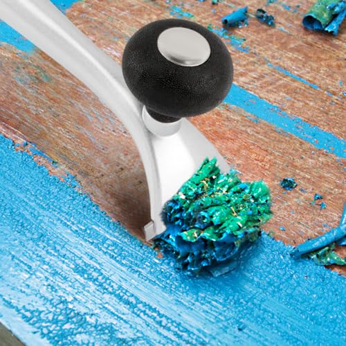 2-1/2" Ergonomic Carbide Scraper, Heavy‑Duty Handheld Paint Scraper