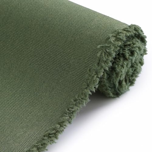 600D Outdoor Upholstery Fabric 58” W Waterproof Canvas Fabric by The Yard - color: Army Green, size: 15 yard