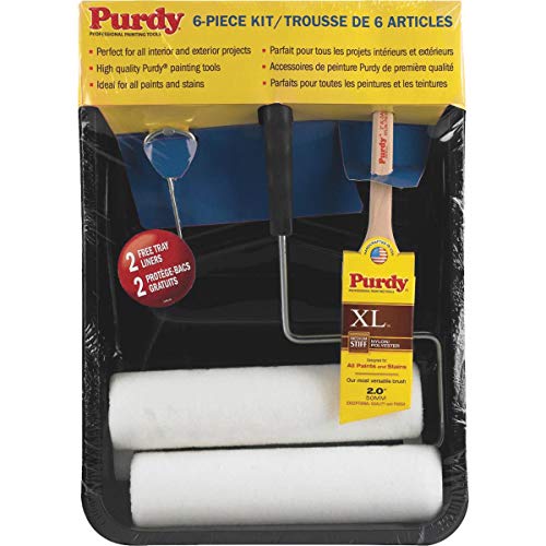 Purdy 14C811000 Premium 6-Piece Painting Kit, One Size, White