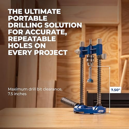 Kreg Drill Guide Pro, Portable, Adjustable Woodworking Drill Guide, KDG6500