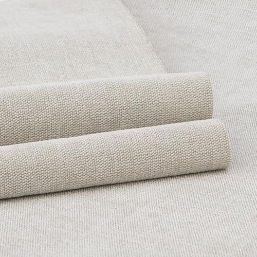 58" x 80" Chenille Fabric | Soft Luxury for Home Decor & Fashion | Crafting Cozy Comfort & Timeless Elegance (Beige) - color: Beige, size: 58''x80''