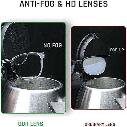 SQIMZAR Safety Glasses Goggles For Women Nurses Protective Eyewear,Anti Fog Safety Goggles - color: Grey