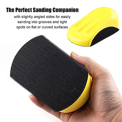 VIBRATITE 6 Inch Mouse Sanding Blocks, Hook & Loop Hand Sander, 2PCS - size: 6" Mouse*2
