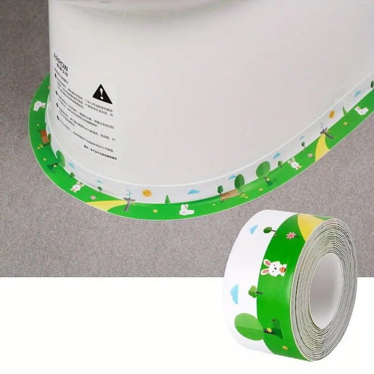 1Pc 1.5m Toilet Waterproof Strip Protect Your Kitchen & Bathroom from Moisture,Model C - color: C