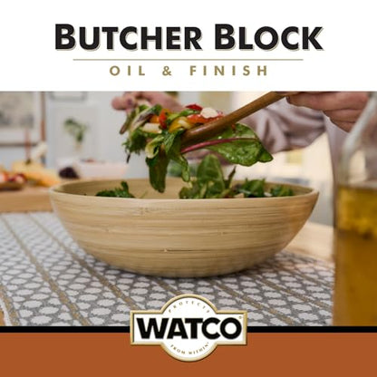 Watco Butcher Block Clear Oil & Finish