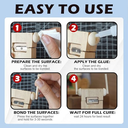 Super Thin CA Glue 2 oz, Professional Instant Super Glue for Woodworking - size: 2 oz