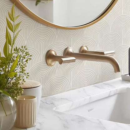 10Pcs Abstract Aesthetic Light Neutral Matte Wall Tile Sticker Transfer Peel and Stick, Self-Adhesive Vinyl Backsplsh Tile Decals for Kitchen - color: Light Beige, size: 7.87"×7.87"-10 Pcs