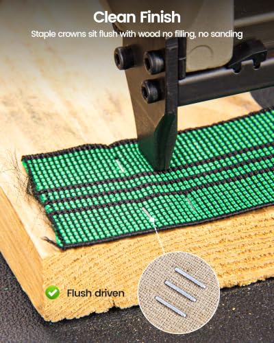 meite 71/04 22 Gauge 71 Series 3/8-Inch (9.1 mm) Crown 3/16-Inch (4 mm) Leg Length Galvanized Upholstery Staples for MT7105 Stapler (10,020 Counts) - size: 1-Box-Pack