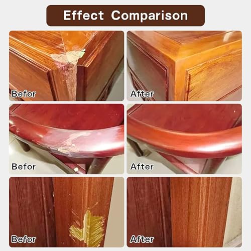 SEISSO Wood Furniture Repair Kit- 12 Colors, Wood Touch up Paint