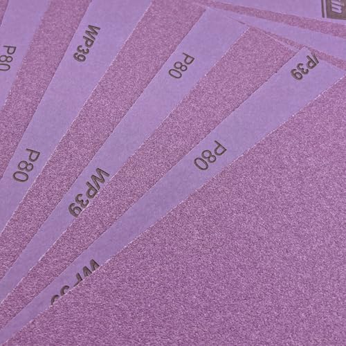 120 Grit Wet Dry Sandpaper, 10pcs 9 x 11 Inch Sanding Sheets - style: Grit 120
