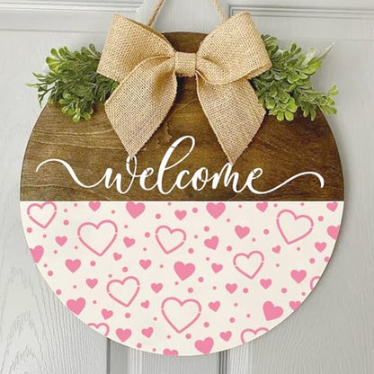 Welcome Stencils for Painting on Wood Doormat Half Round Stencils for Craft