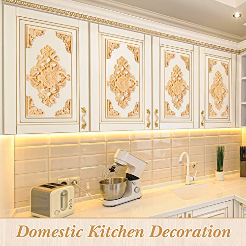 Vicenpal 20 Pcs Wood Appliques and Onlays for Furniture
