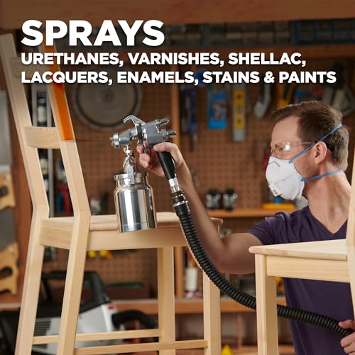 Earlex 6700 Stationary HVLP Finishing Sprayer, Pro 9 Gun for Woodworking - size: Earlex 6700