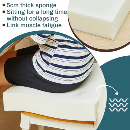 Frienda 2 Pack 6" x 20" x 20" Upholstery High Density Foam Square White - color: White, size: 6" X 20" X 20", style: Square