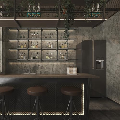 TOTIO Industrial Style Wallpaper Beige Grey Cement Concrete Contact Paper Self Adhesive Removable Vinyl Wall Paper Roll 16×118inch Matte Wall Covering [Thicken] Kitchen Bathroom Studio Peel Stick - color: Earthy Gray, size: 16" x 118"