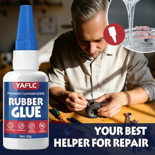 Rubbe Glue, Super Glue for Rubber 40g - style: Rubber Glue