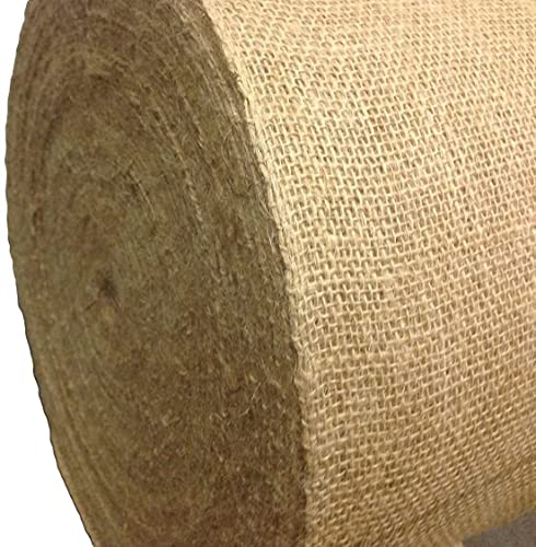 Sedona Designz 18" Wide Burlap Roll – 100% Natural Jute Fabric – 9 oz Upholstery-Grade – Biodegradable, Durable & Easy to Cut – Ideal for Crafts, Table Runners, Décor & Gardening (5 Yards) - size: 5 Yards