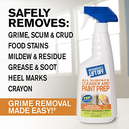 Lift Off Surface Cleaner & Paint Prep, 22 fl oz, 42022 (Pack of 6) - size: 22 Ounce (Pack of 6)