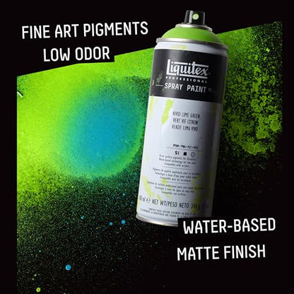 Liquitex Professional Spray Paint, 12-oz (400ml), Iridescent Rich Silver - color: Iridescent Rich Silver, size: 12 Ounce (Pack of 1)