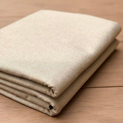 LaSilk- Premium Upholstery Fabric by the Yard, 57" Wide Thicken Faux Linen Fabric for Couch, Sofa, Chair, Pillow Cover (Linen, 3 Yard) - color: Linen, size: 3 yard